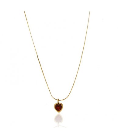 Collana con pendente cuore...