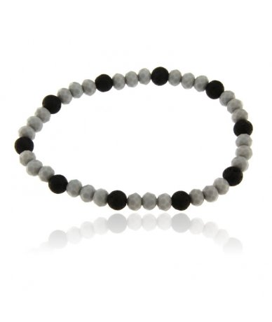 Bracciale da uomo con sfere...