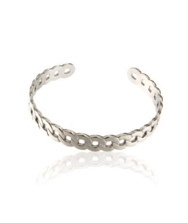 Bracciale semirigido catena...