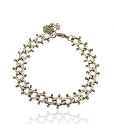 Bracciale catena con sfere...