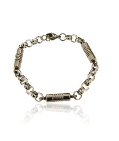 Bracciale uomo catena tondi...