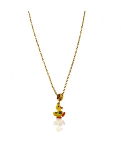 Collana con pendente anatra...