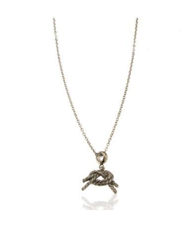 Collana con pendente nodo...
