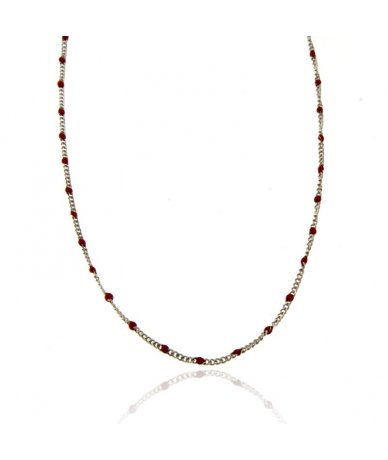 Collana catenina 45 cm con...