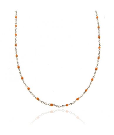 Collana catenina 45 cm con...
